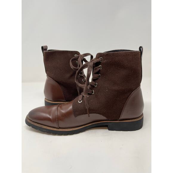 Mens Cotton Fashion Trend Contrast Color Pointed Martin Boots High Top Men's 8.5 - Picture 6 of 9